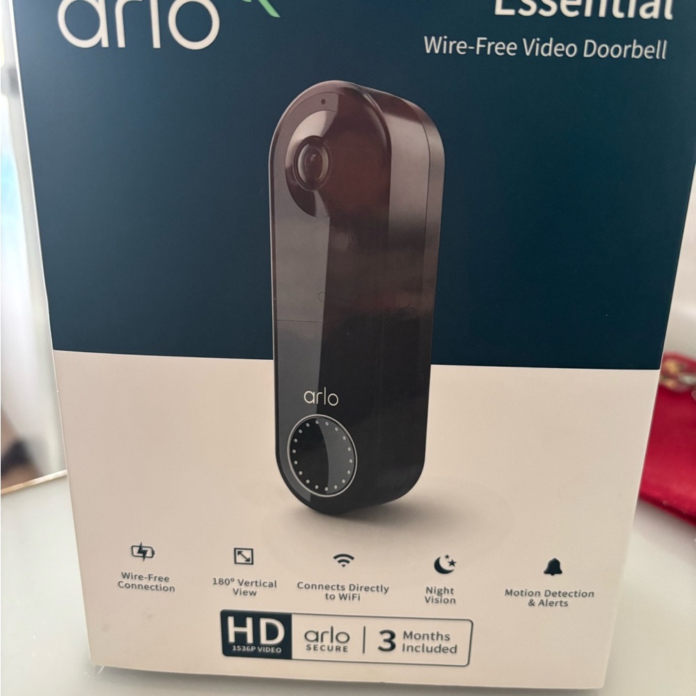 Arlo Essential Wire-Free Video Doorbell